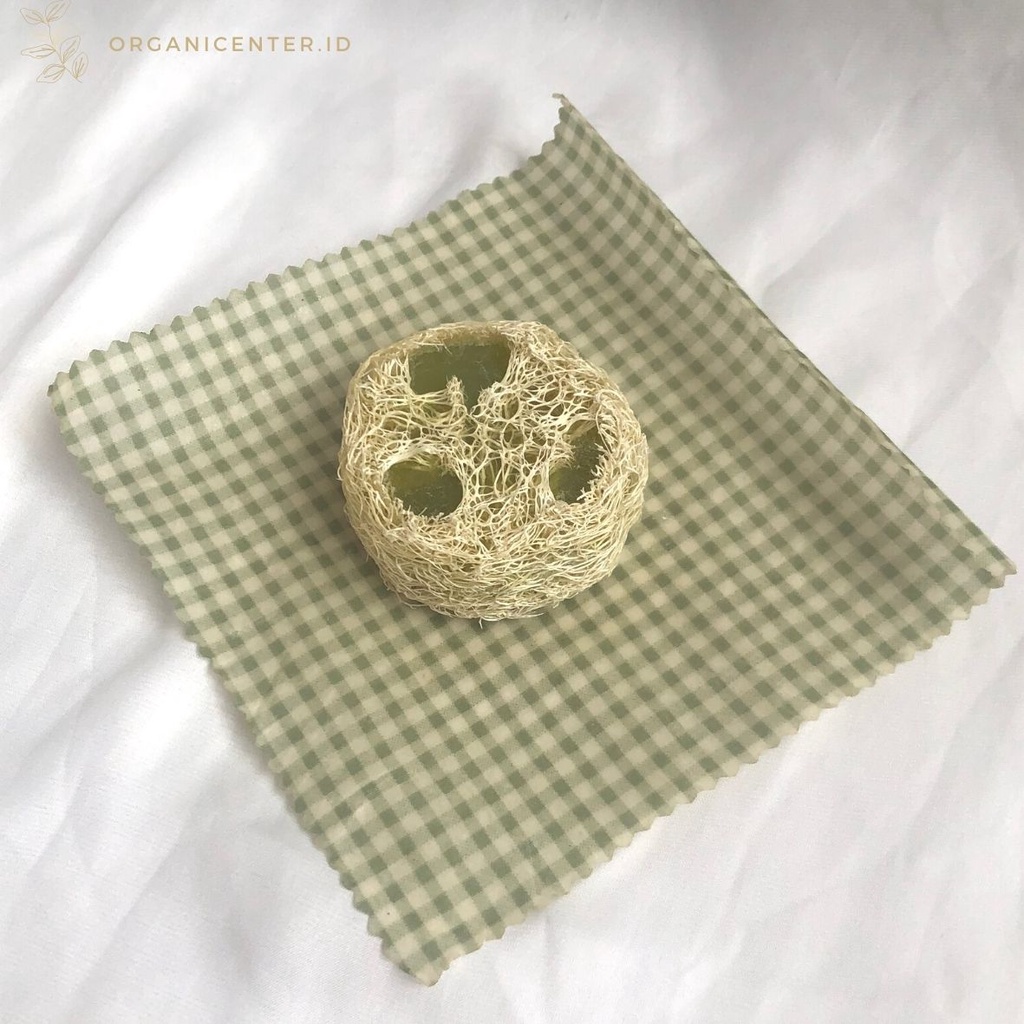 Beeswax Wrap Pembungkus Makanan Food Grade Natural Pengganti Plastic Cling Wrap Zero Waste Eco Friendly Ramah Lingkungan