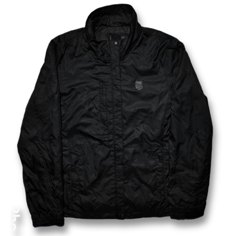 Jaket Outdoor Bomber K-Swiss Second Original ( Hitam )