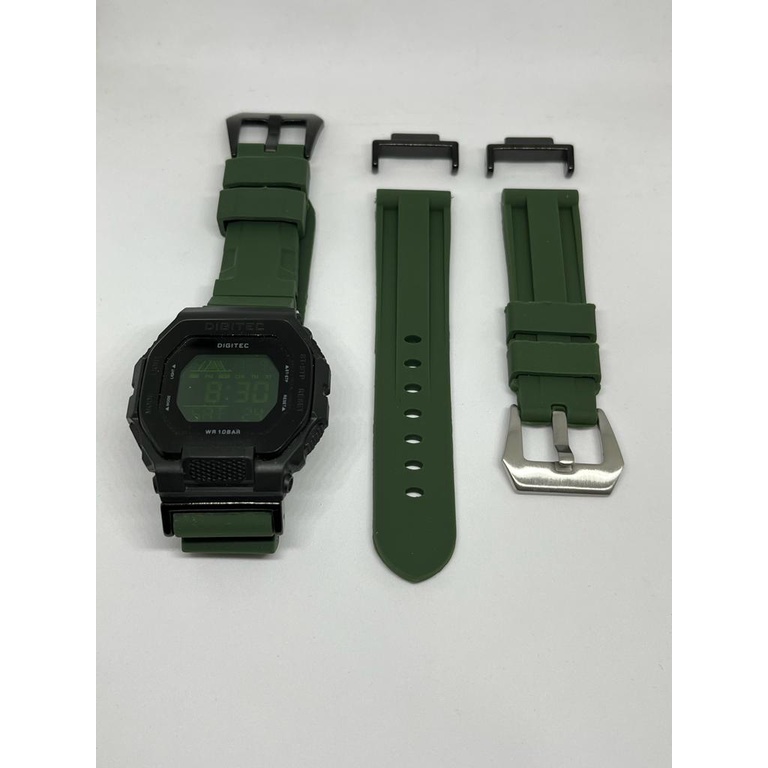 Strap silikon PN universal G-SHOCK Casio Nilon Kanvas Strap GD110/110/120 GA110/100 DW5600 DW6900 GA400 dengan Konektor Adaptor stainless