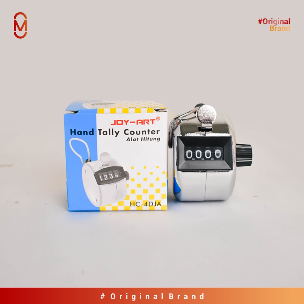 Tasbih Digital Alat Hitung | JOY-ART Hand Tally Counter Stainless Joy Art HC-4DJA