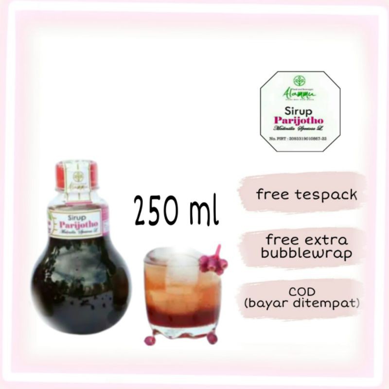 

COD - PROMIL SEHAT SIRUP PARIJOTO 250ml / PROMIL SEHAT / BUMIL