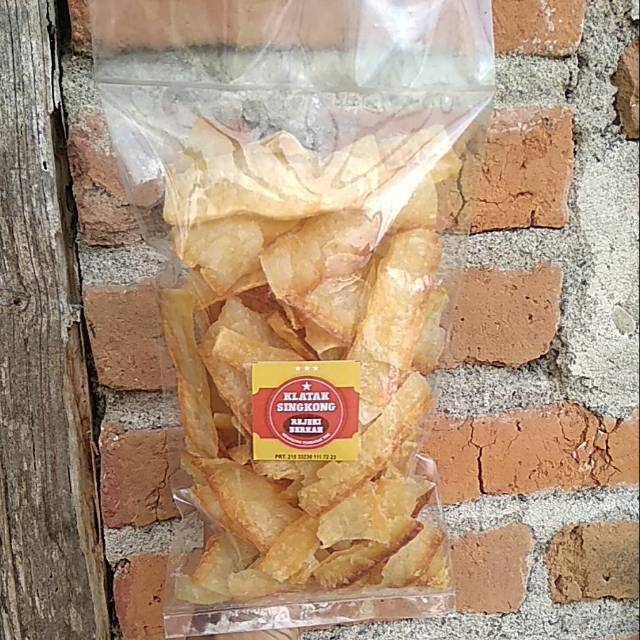 

Keripik Singkong / Klatak / Balung Kuwuk / Manggleng (150gram)