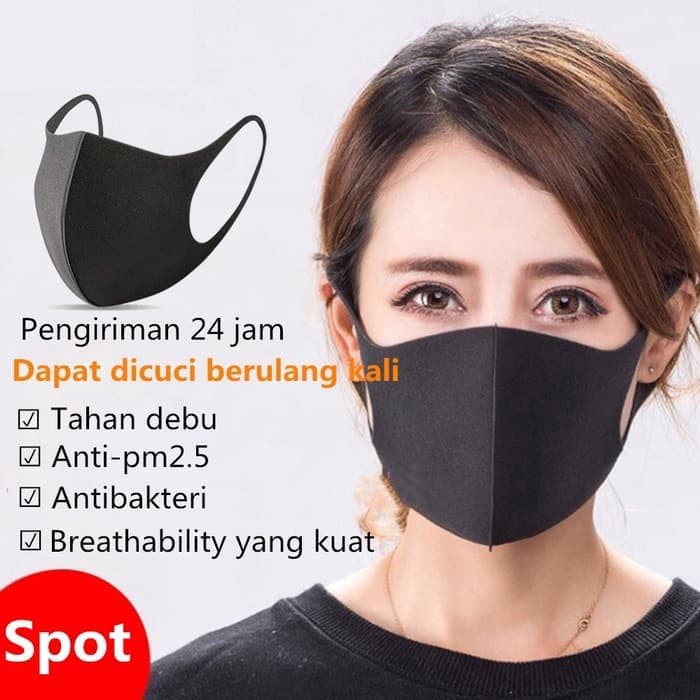 MASKER WAJAH ALA KOREA  WATERPROOF