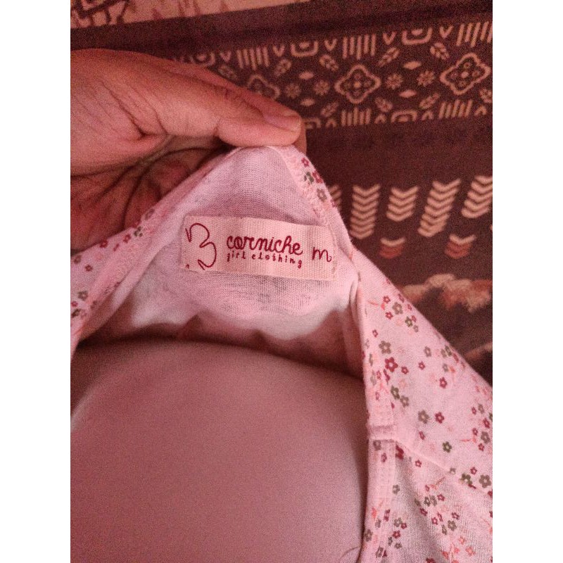 preloved tunik cream corniche