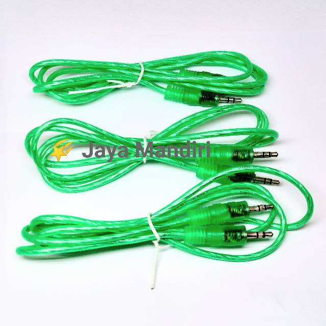 Kabel Audio 1-1 Transparan 1,5Meter