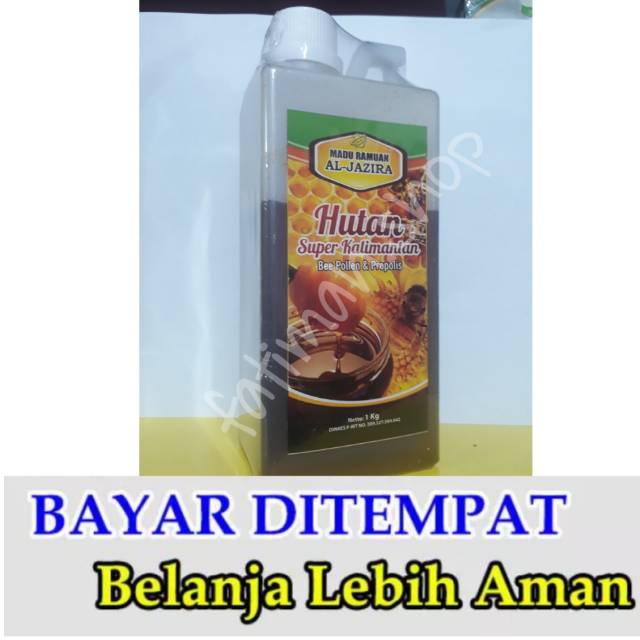 

Madu Hutan Super Kalimantan Bee Pollen Propolis Al Jazira 1kg