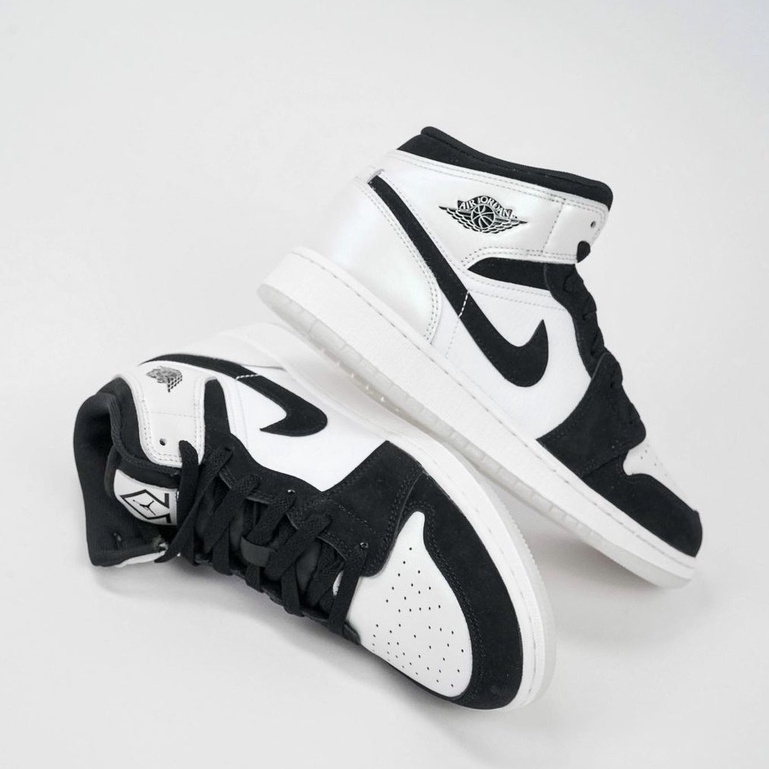 Air Jordan 1 Mid SE Diamond GS