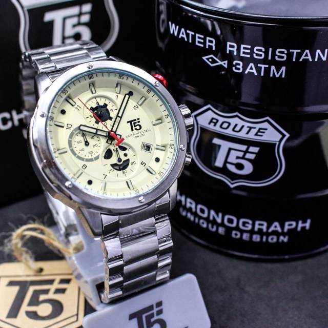 Jam T5 H 3588 original chrono aktif bergaransi free box