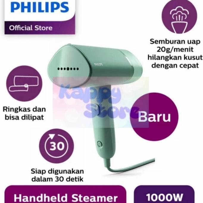 PHILIPS Setrika Uap Handheld Travel Iron Mini STH3010