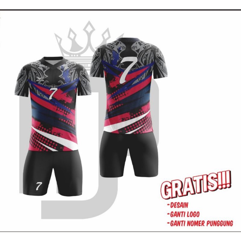 Kaos Jersey Sepak Bola Futsal Custom Free Desain