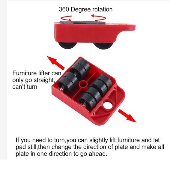 ALAT BANTU ANGKAT LEMARI KURSI TEMPAT TIDUR/Trolly Roda Alat Bantu Angkat Barang/Pindah Barang Furniture/Alat Bantu Pemindah Barang Lemarii/Set alat angkat bantu angkat BARANG Moving Tool Mover Wheel Roller