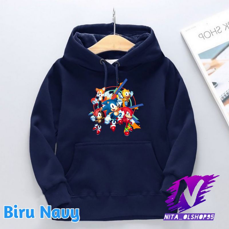 hoodie anak sonic hoodie sonic adventure sonic game animasi