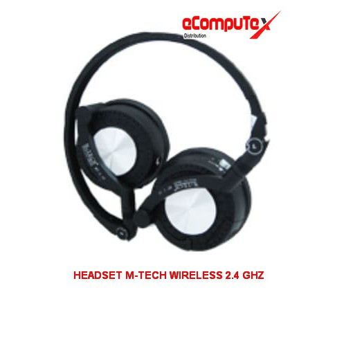 HEADSET M-TECH WIRELESS 2.4 GHZ - X SERIES NEW