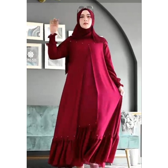 Gamis Pesta/ Gamis Mewah/ Dress pesta