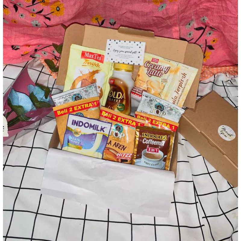 

Snack Box Coffee Edition/gift box/ kado wisuda/ kado ultah