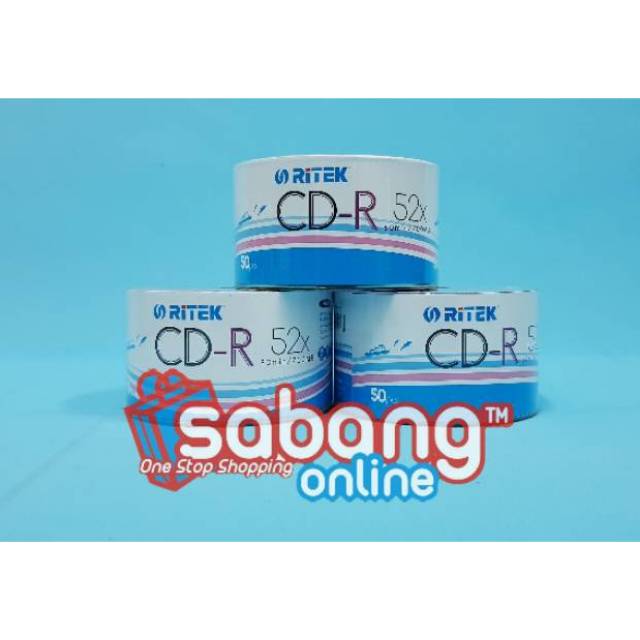 CD-R RITEX 1 BOX ISI 50 PCS