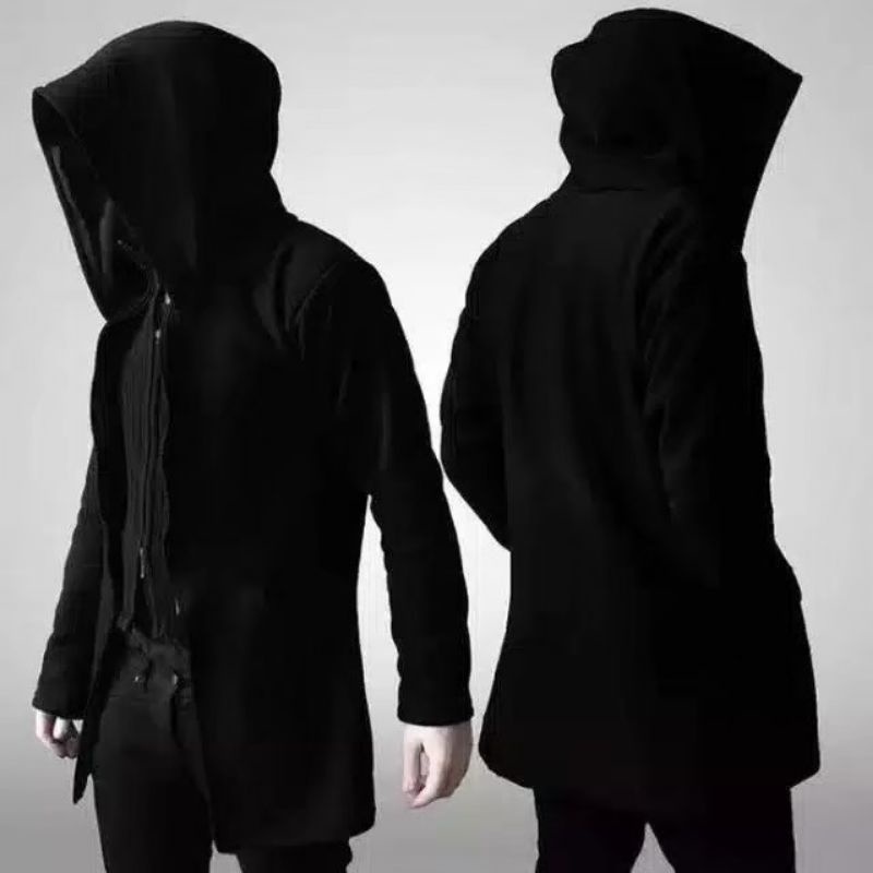 JAKET JUBAH PRIA ANIME POLOS