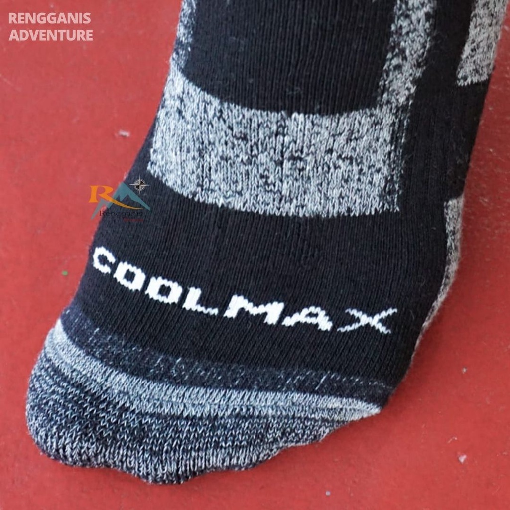 Kaos Kaki JACK WOLFSKIN COOLMAX Alas Kaki Hiking Kaus Kaki Outdoor