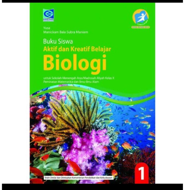 Biologi kelas X-10 SMA revisi  2016 grafindo