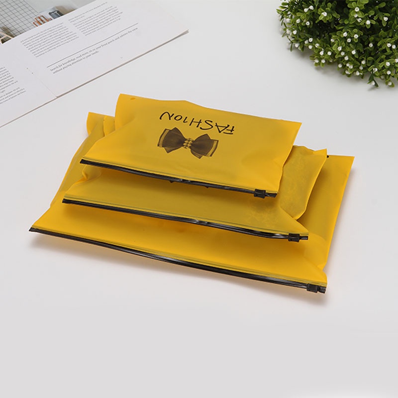 Hot Sale/[Unggulan] Kantong Penyimpanan Plastik Matte Menebal/Zipper Lock Pakaian Sepatu Celana Dalam Kaos Kaki Kosmetik Organize Bag/Travel Waterproof Storage Pouch
