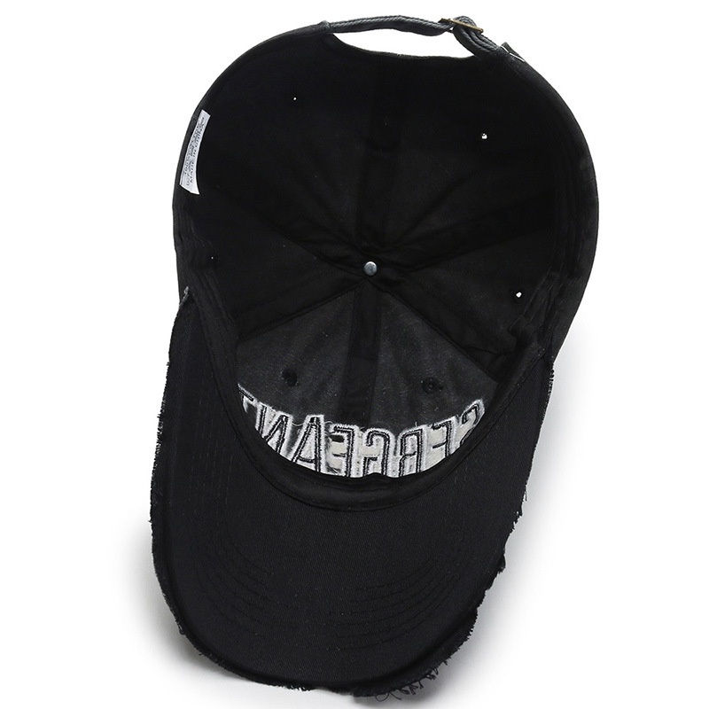 Topi Baseball Adjustable Motif Bordir Etter Gaya Hip Hop Untuk Pria Dan Wanita