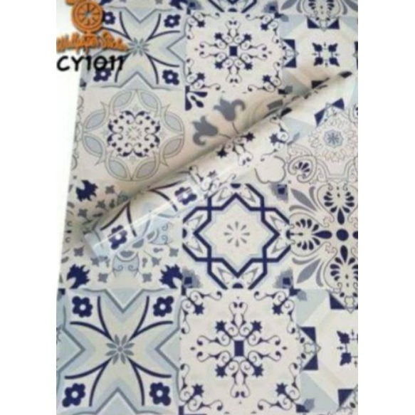 Wallpaper Warna Biru Batik #Medan