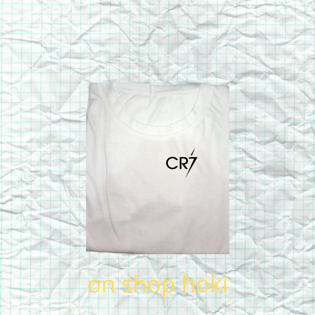 kaos CR7 dewasa pria wanita baju size S M L XL XXL XXXL baju oblong dewasa baju simple baju gambar