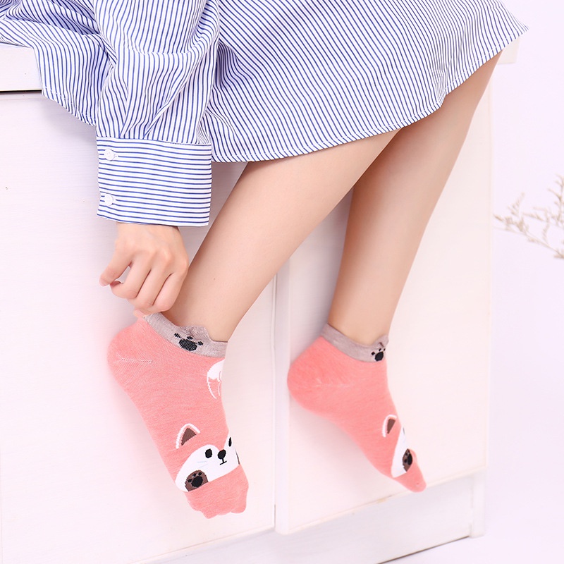 GO! KK688 Kaos Kaki Bayi Pendek Karakter  Anak Perempuan Laki Laki Motif Hewan 3D Lucu Baby Socks Kids Cute Unik Anti Slip