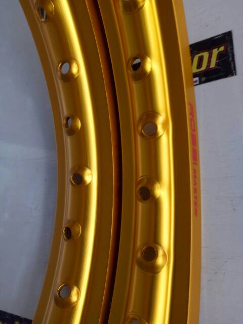 VELG SET ROSSI MASTER 140 160 RING 17 ISI 2 VELG HOLE 36