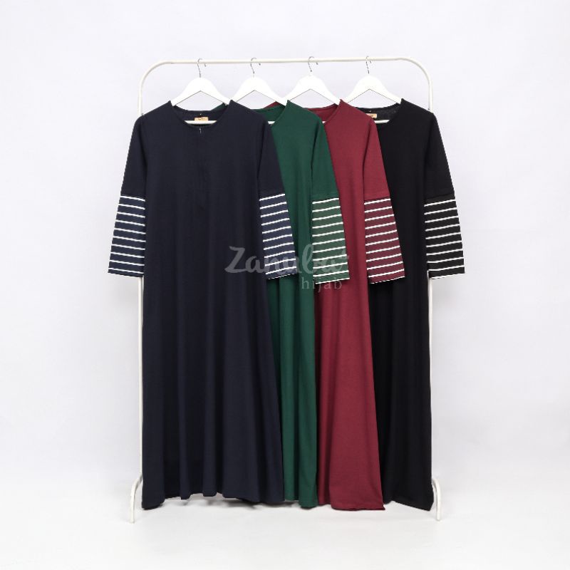 HD 19 / Home Dress 19 By Zanuba Hijab / Gamis Kaos