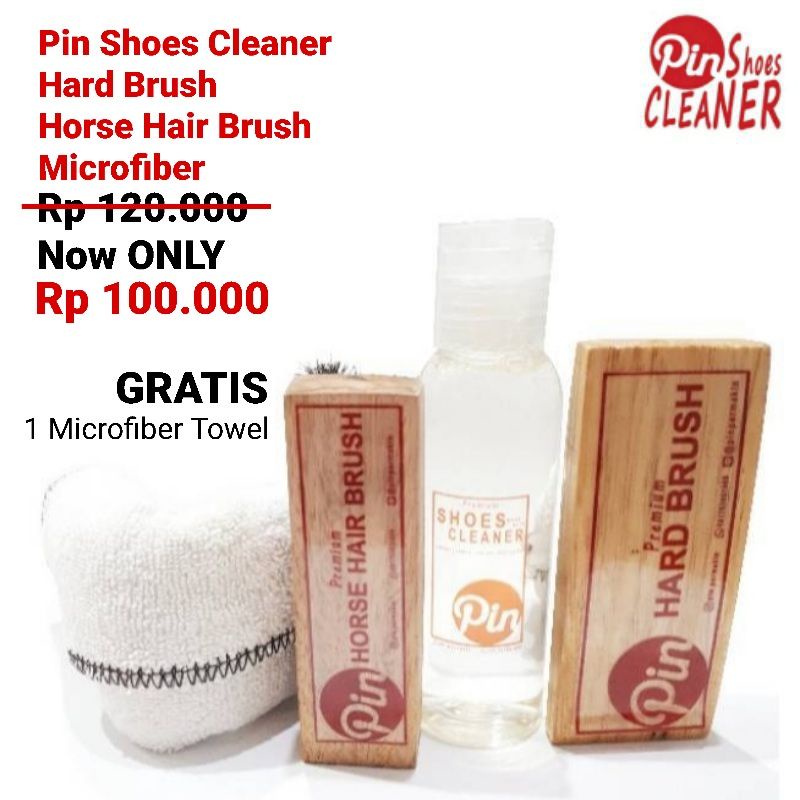 SHOE CLEANER STARTERPACK PEMBERSIH SEPATU SHOES CLEANER KIT PERAWATAN SEPATU PENCUCI SEPATU