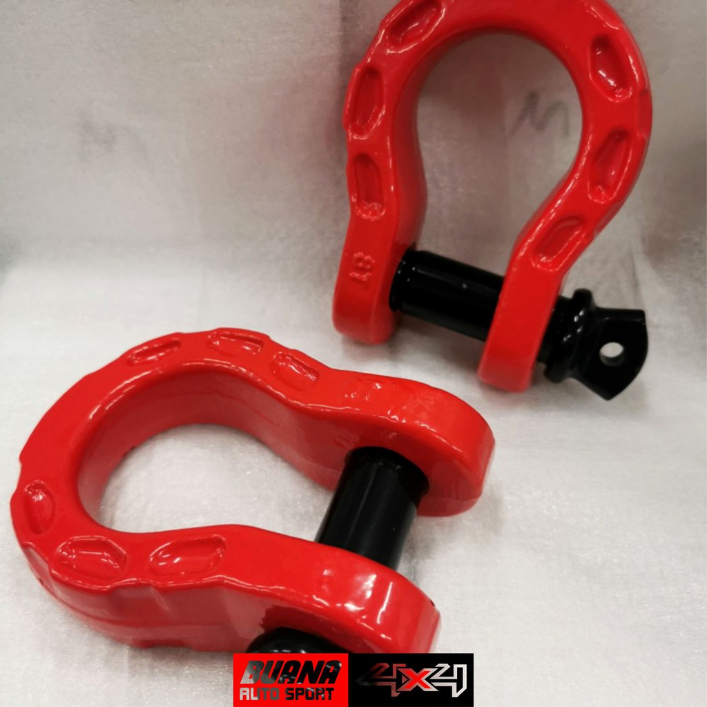 Segel Omega 8Ton Bow Shackle Shackle Omega Offroad 4x4