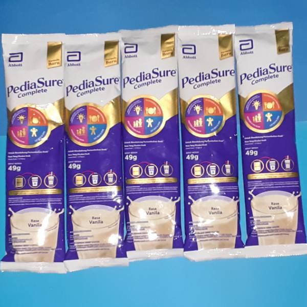 

M3njuAl5 PEDIASURE COMPLETE SACHET 49 GR (min pembelian 3 sachet).populer> iI5>