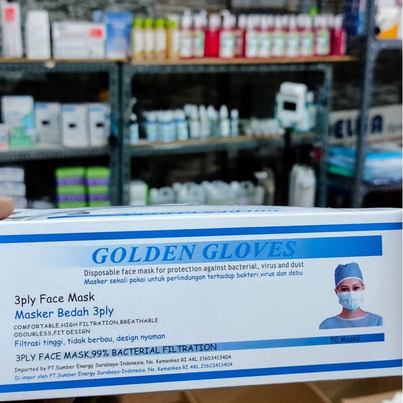 Masker Golden Gloves 3ply