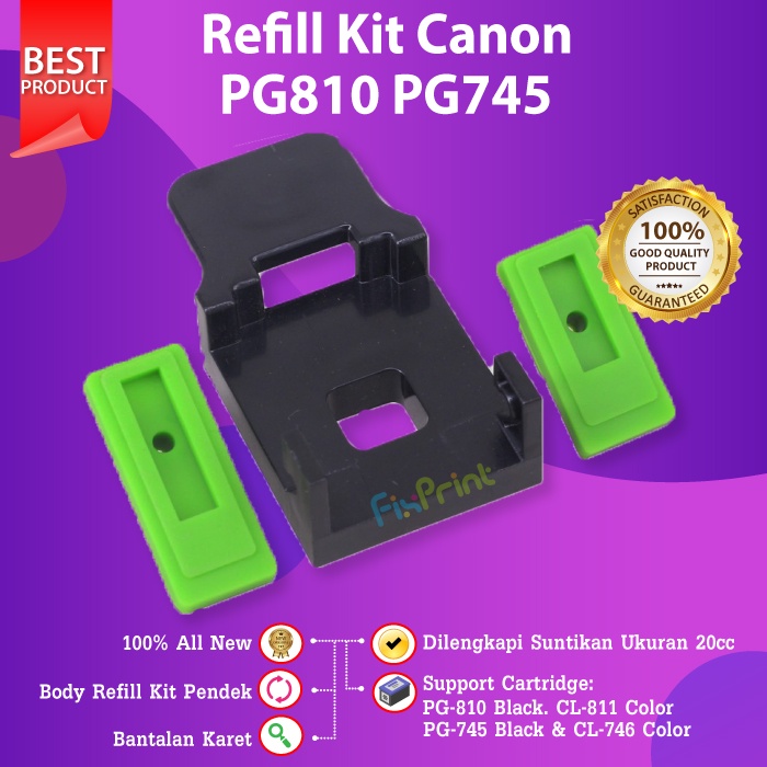 Refill Kit Canon 810 811 CA91 CA92 Penyedot Tinta Cartridge 745s 746s - Model Rendah