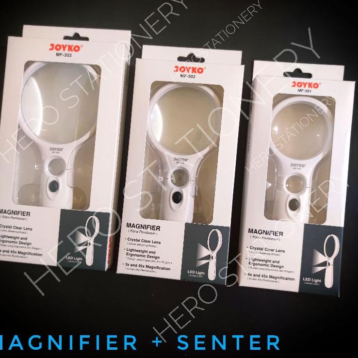 

Best - Kaca pembesar lampu LED light magnifier joyko MF-303 爱