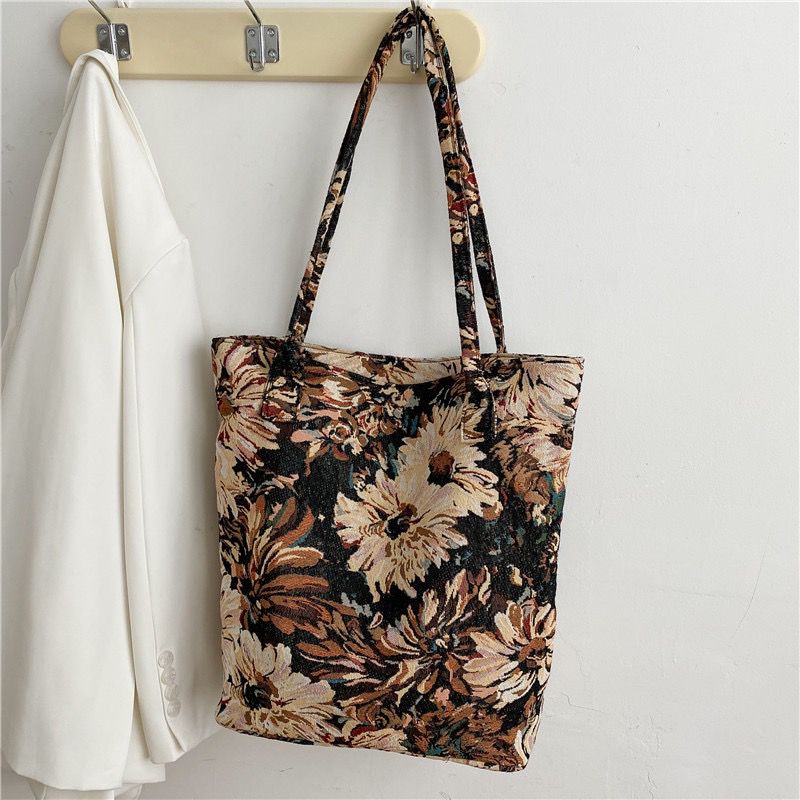 TASHAPPY EL 5948 tas TOTE BAG Flower Elegant wanita import model korea supplier tas import