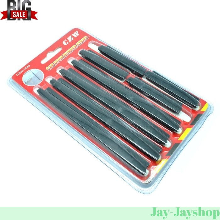 LEEPEE Slim Door Guard Car Door Bumper 8 pc