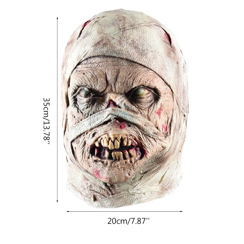 Zzz Topeng Zombie Full Face Untuk Pesta Halloween / Cosplay