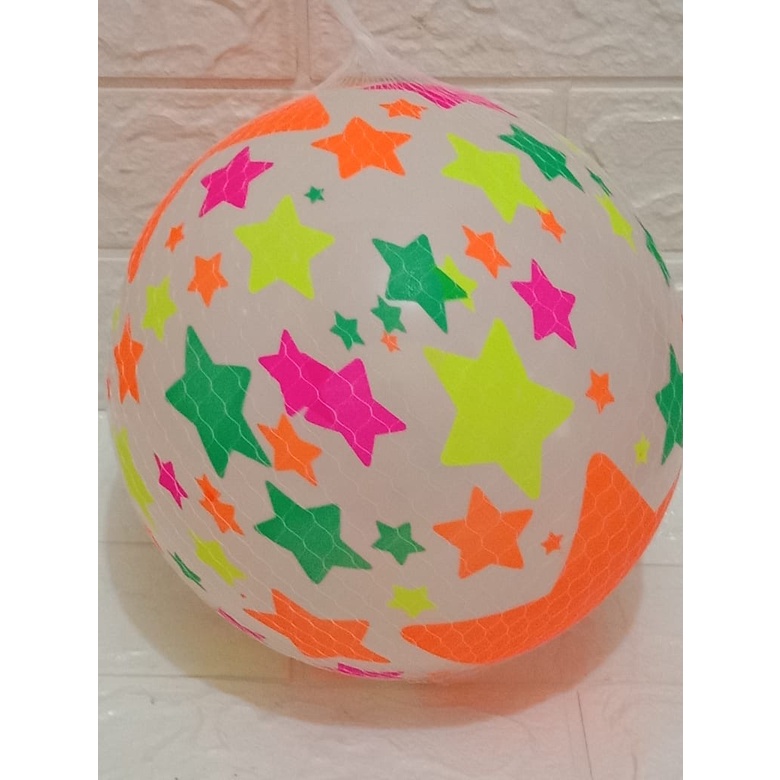 

BEST SELLER GROSIR BOLA KARET BENING MOTIF BINTANG MURAH