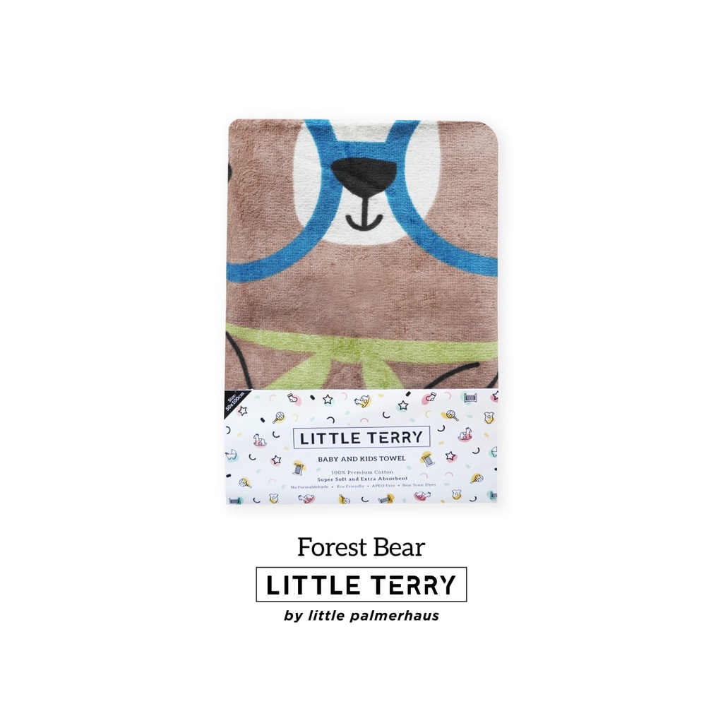 Handuk Bayi Little Palmerhaus Little Terry EXTRA SOFT by Terry Palmer uk 50 x 100cm - Little Terry Towel Bayi Anak