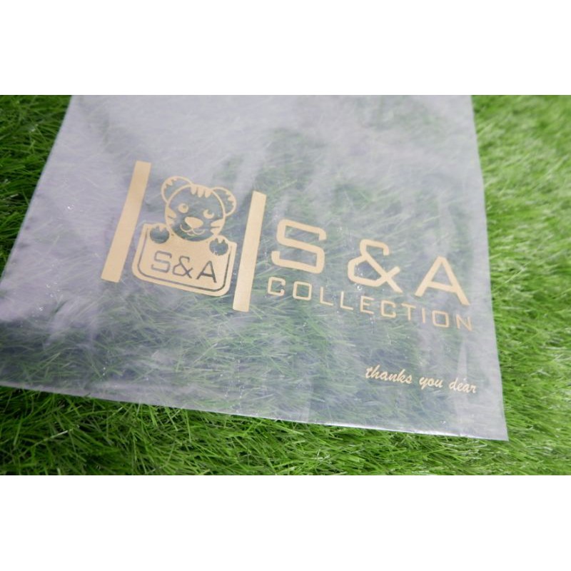 SABLON PLASTIK KLIP ( bening ) polos &amp; Sablon 1 warna Min 100pcs