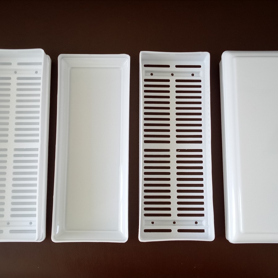 Tray microgreen small - white