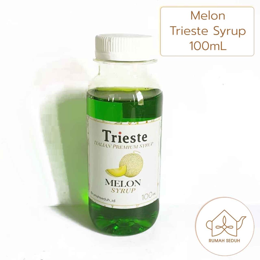 

100mL Melon Syrup Trieste - Cantaloupe Sirup - Sirop Buah Honeydew