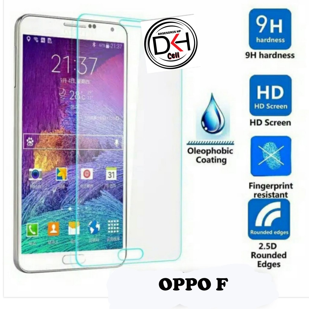 TG CLEAR kaca tempered glass  OPPO F1 F1F F1S F3 F5 F7 YOUTH F9 F11 F15 F17 F19 R17 K5 YOYO PRO PLUS