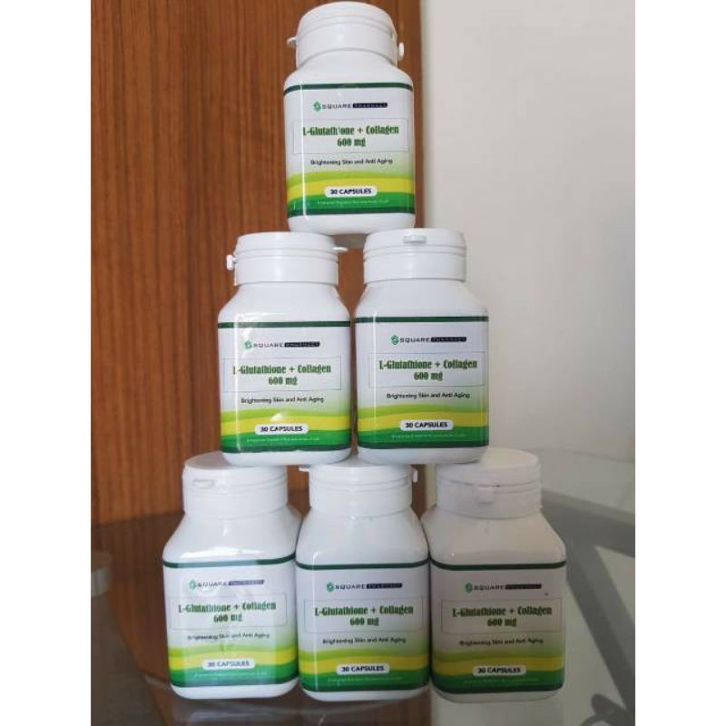 L-GLUTATHIONE + COLLAGEN 600MG 100% ORIGINAL