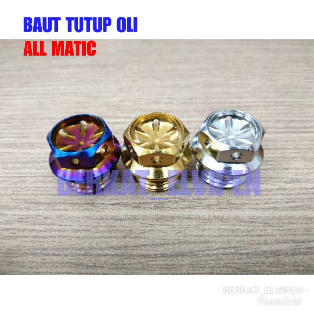 Baut Probolt Tutup Oli Mesin Nmax Old New 2020 Aerox Lexi Freego Beat Scoopy Vario 125/150 Thailand