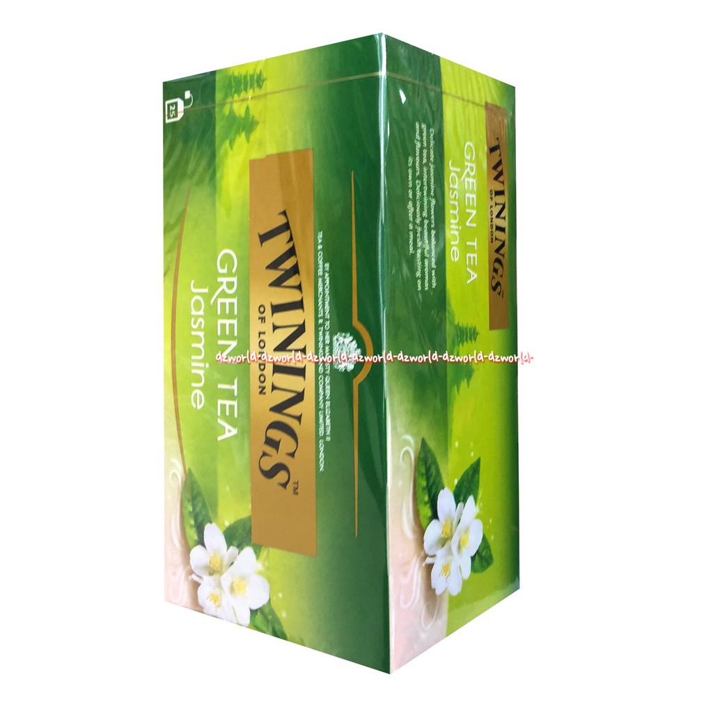 Twinings Green Tea Jasmine 20bag Teh Hijau Wangi Melati Twining Teh Celup Greentea Tea Green