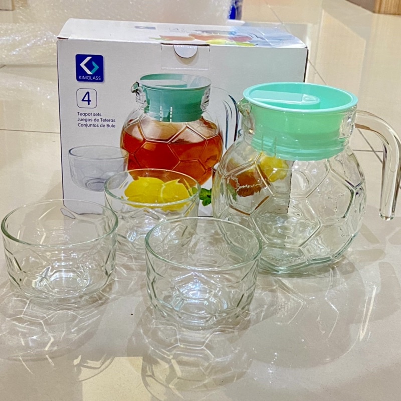 Pitcher 4 in 1 Set Kado Bola Rio Madrid Kimglass