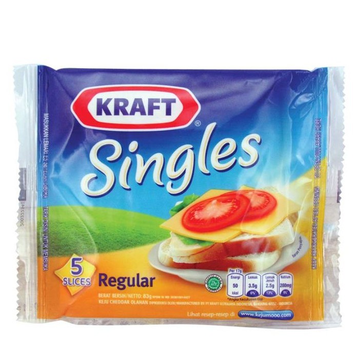 Keju Kraft Singles 5 Slices